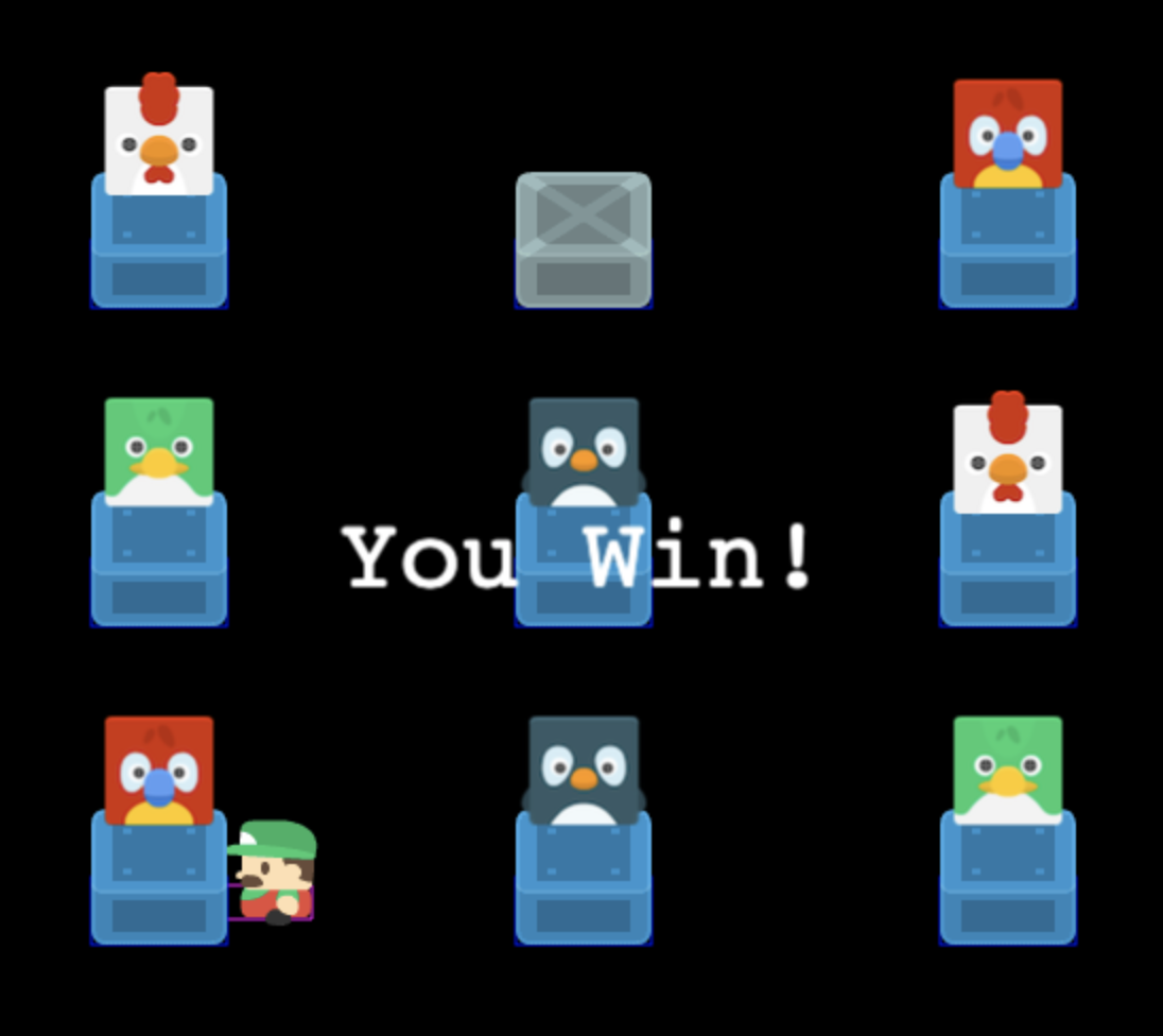 You Win! - All Matches Found